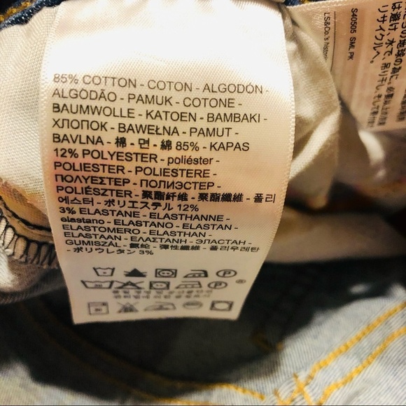 Levi’s Mile High Jeans 30 High Rise retro 90s Y2K YKK retro vintage style - Picture 12 of 12